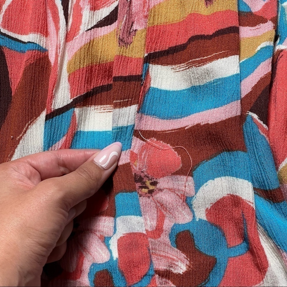 Gibson Laguna Smocked Long Sundress M - Picture 10 of 10